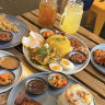 The nasi kuning manado at Kantin.