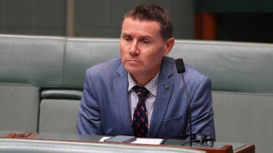 Liberal MP Andrew Laming pictured in June.