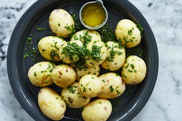Syracuse salt potatoes.