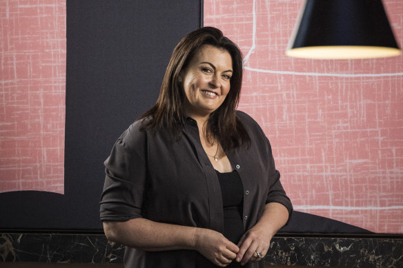 Karen Martini is excited to be back cooking in St Kilda.