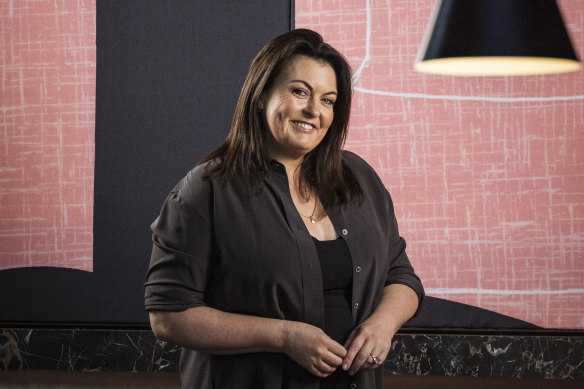 Karen Martini is excited to be back cooking in St Kilda.