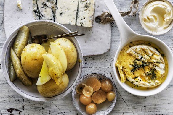 This Swiss dish is basically just a cheese platter served with boiled potatoes and a few pickles.