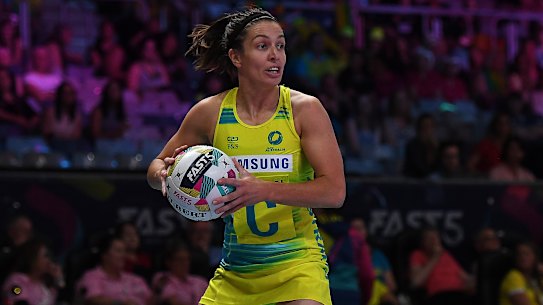 Ash Brazill has been named in the Diamonds' team for the Constellation Cup.