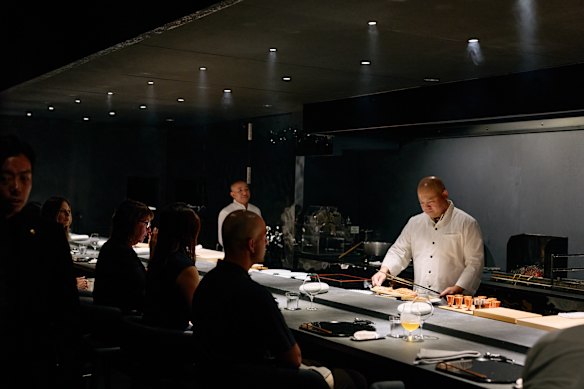 +81 Sushi Kappo in West End.