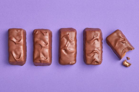 Chocolate bars are among the unhealthy foods often described as ‘hyperpalatable’.