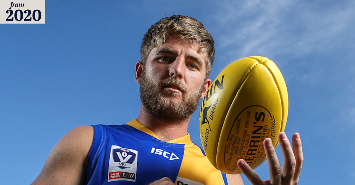 Sam Murray's drug ban is up and he hopes to get back on an AFL list