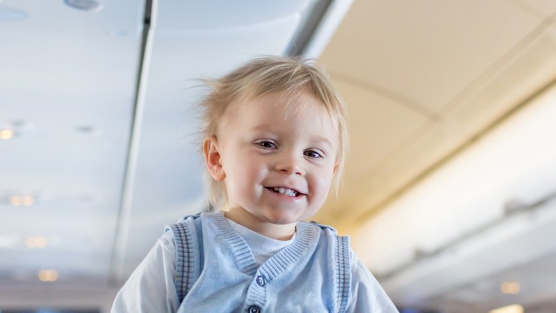 Toddler boards 10.30pm flight; outlets report incident details