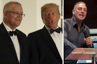 Prime Minister Scott Morrison confirmed he asked the White House to invite Hillsong founder Brian Houston to a state dinner in Washington last year. 