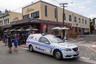 Mr Acquaro’s body was found in the side street next to his Lygon Street cafe, Gelobar, on March 15, 2016. 