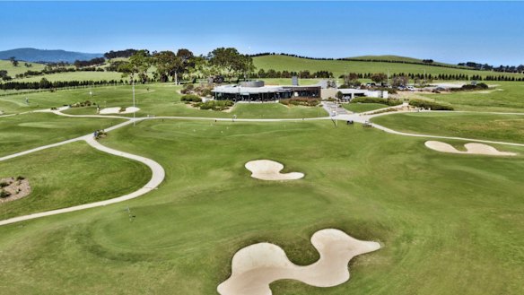 The Graham Marsh-designed 18-hole Growling Frog Golf Course in Yan Yean.