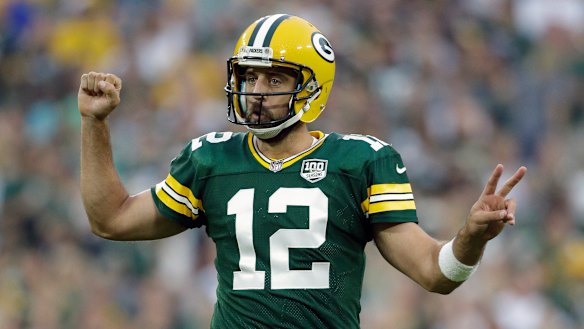 Your shout: Aaron Rodgers has reportedly signed the richest contract in NFL history.