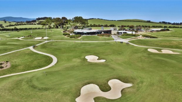The Graham Marsh-designed 18-hole Growling Frog Golf Course in Yan Yean.