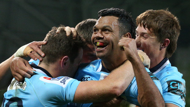 Tahs talisman: Kurtley Beale at his best is nimble, athletic and unpredictable.