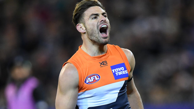 GWS Giant Stephen Coniglio is considering a move to another club.