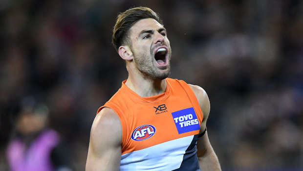 Stephen Coniglio led GWS from the front all season. 