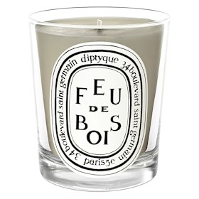 Diptyque’s Feu de Bois candle.