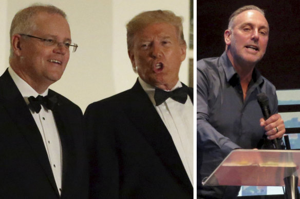 Prime Minister Scott Morrison confirmed he asked the White House to invite Hillsong founder Brian Houston to a state dinner in Washington last year. 