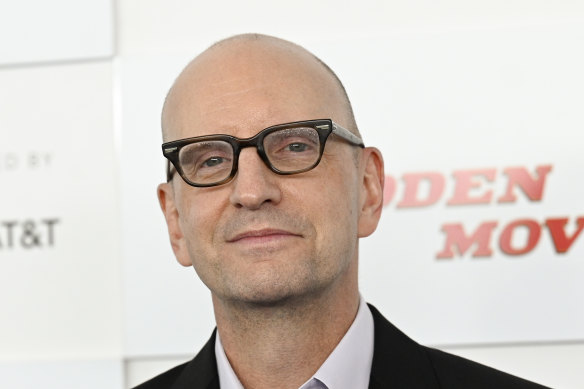 Director Steven Soderbergh at the Tribeca Festival in New York in June 2021.