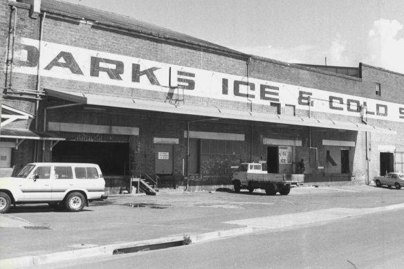 The Darks ice factory in Newcastle. 
