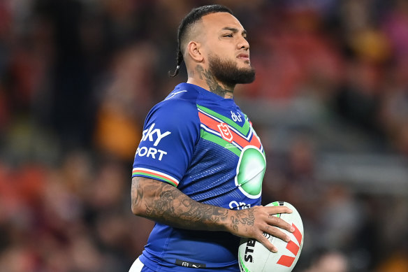 Addin Fonua-Blake has been stood down by the Warriors.