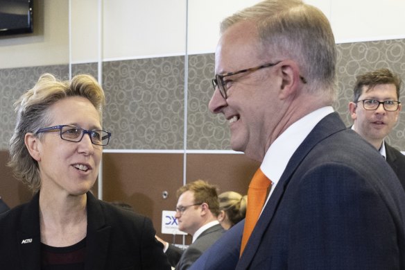Only one in seven workers chooses to be a union member. ACTU secretary Sally McManus might prove to be a problem for Prime Minister Anthony Albanese and a helping hand for a wounded Coalition.