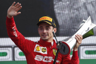 Celebrations at Monza as Leclerc wins Italian Grand Prix ...