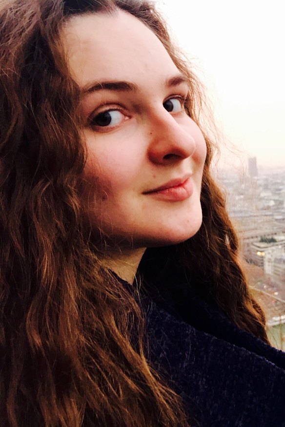 Ciara Seccombe, a UTS students in Sydney and American citizen who voted in this US election. 