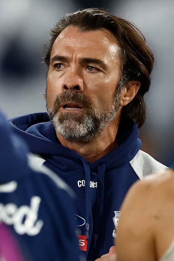 Geelong coach Chris Scott.