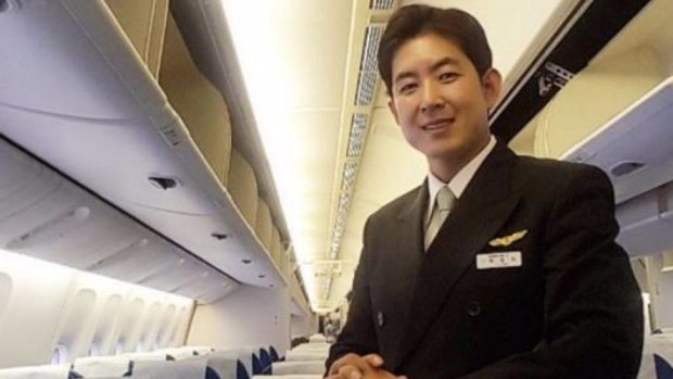 Park Chang-jin, the Korean Air flight attendant who found himself at the centre of the 'nut rage' incident involving the airline's heiress Cho Hyun-ah.