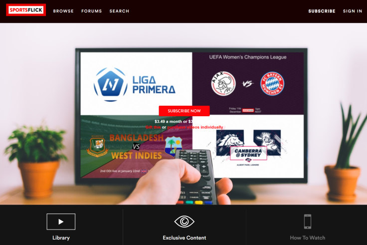 Websites to best sale watch champions league