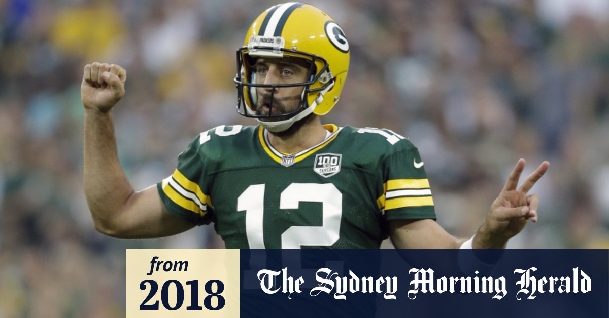 Richest Contract Ever Packers Qb Aaron Rodgers Signs Historic 180m Extension