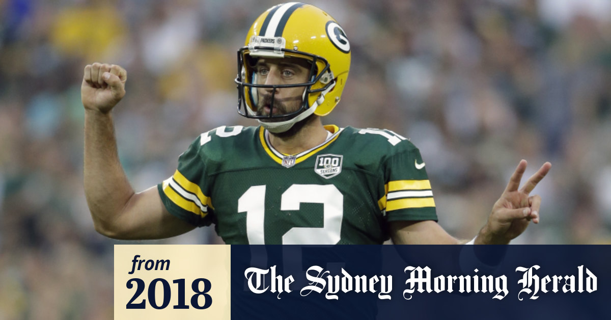 Richest Contract Ever Packers Qb Aaron Rodgers Signs Historic