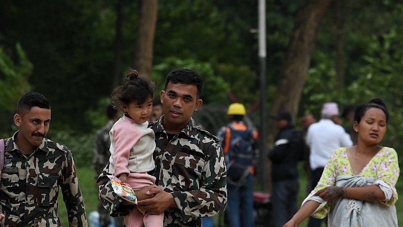 Australian missing after Nepal earthquake as US strikes Iranian rocket launchers in Hormuz