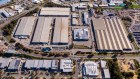 Centuria Industrial REIT’s adjacent 310 Spearwood Avenue and Lot 14 Sudlow Road facilities in southern Perth’s Bibra Lake, where AWH has just renewed its lease for 7 years.