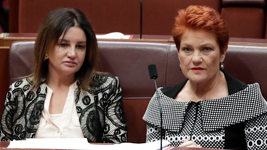 Senators Jacqui Lambie and Pauline Hanson both voted against the bill.