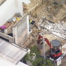 Man seriously injured in wall collapse on Bondi construction site