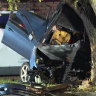 Three teens seriously injured in a crash at Roselands 