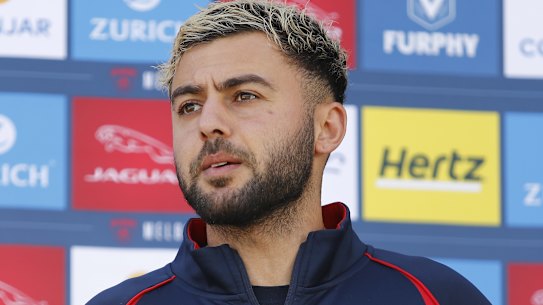 Star Melbourne defender Christian Salem.