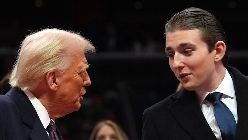 How Barron Trump helped solve a crime – from 6000km away