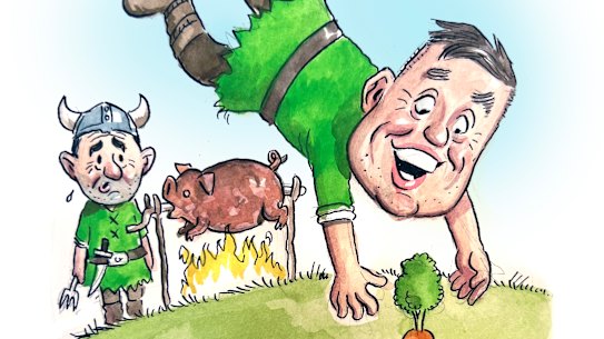 Into the burrow ... Jack Wighton is leaving Ricky and Raiders for South Sydney