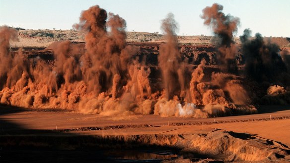 Orica uses gas to create explosives for mining firms.
