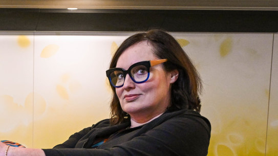 Deborah Frances-White who hosts the global hit podcast The Guilty Feminist.