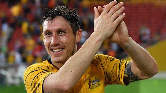 Socceroos veteran Mark Milligan.