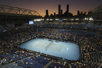 The court is set for next year’s Australian Open.