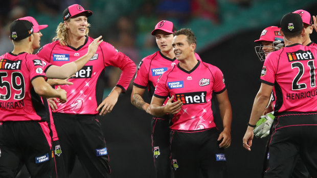 Centre of attention: Stephen O'Keefe  is the leading wicket-taker in the Big Bash.