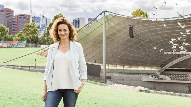 Arts Centre Melbourne chief executive Claire Spencer says they want to offer "something new, uplifting and joyful''.