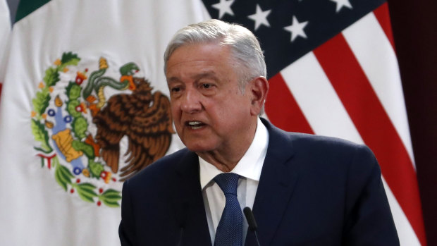 Mexican President Andres Manuel Lopez Obrador.