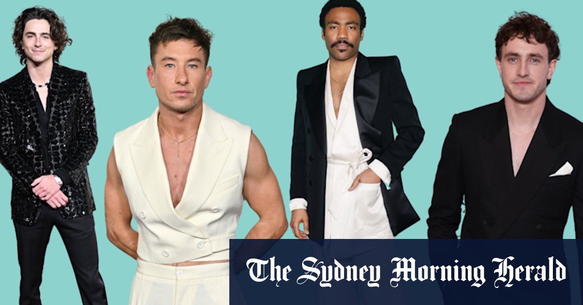 Male heartthrobs are embracing the male-cleavage, better known as the he-vage - Vimarsana News