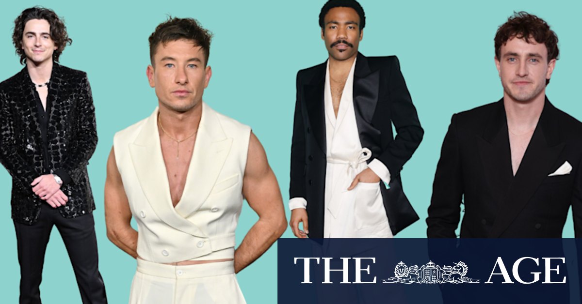 Male heartthrobs are embracing the male-cleavage, better known as the he-vage - Vimarsana News