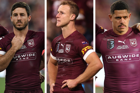 Cool heads ... Ben Hunt, Daly Cherry-Evans and Dane Gagai.